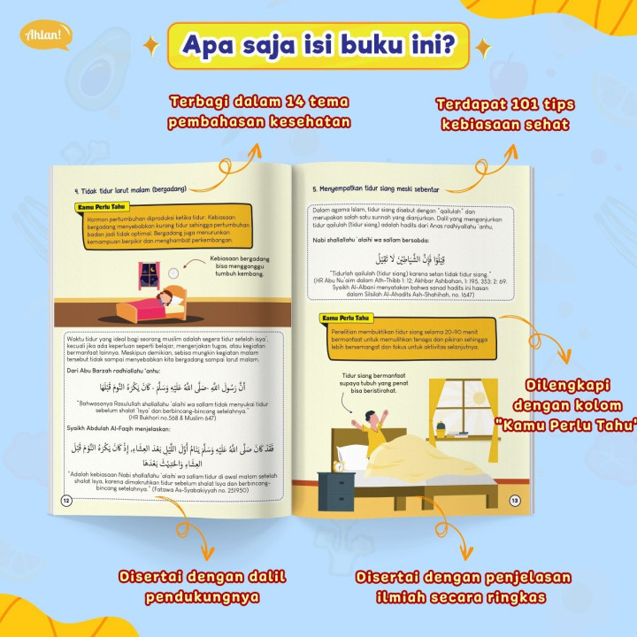 PO BUKU 101 HEALTHY HABITS UNTUK ANAK MUSLIM BY AHLAN