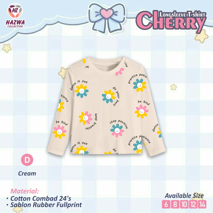 PO T-SHIRT CUTE CHERRY BY HAZWA