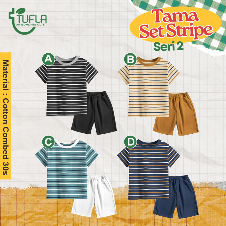 FAST PO TAMA SET STRIPE SERI 2