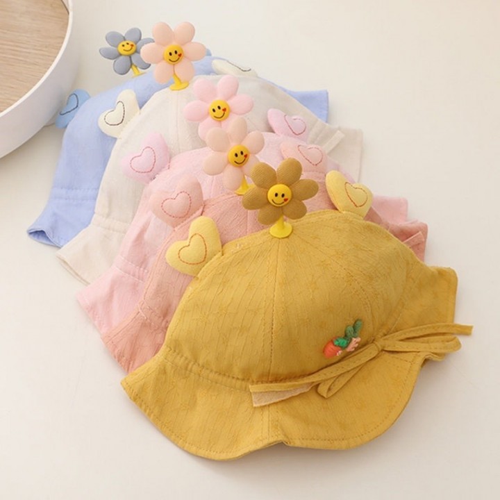 FAST PO E FLOWER 3D BUCKET HAT