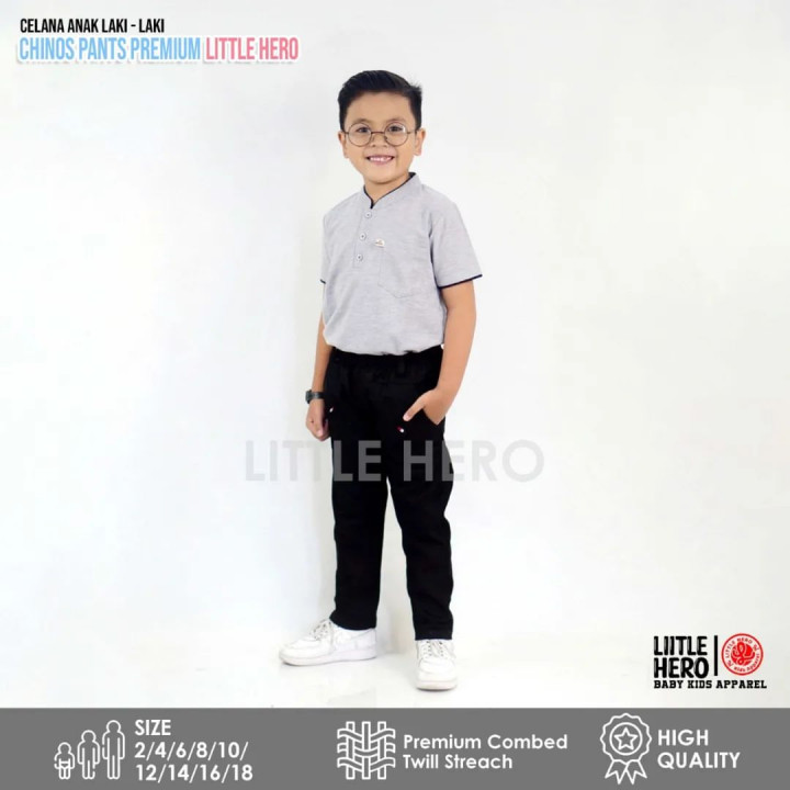 CHINOS PANTS PREMIUM BY LITTLE HERO