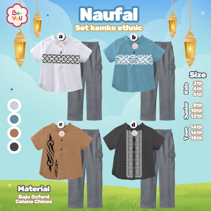 PO NAUFAL SET KEMKO ETHNIC BY BE-YOU