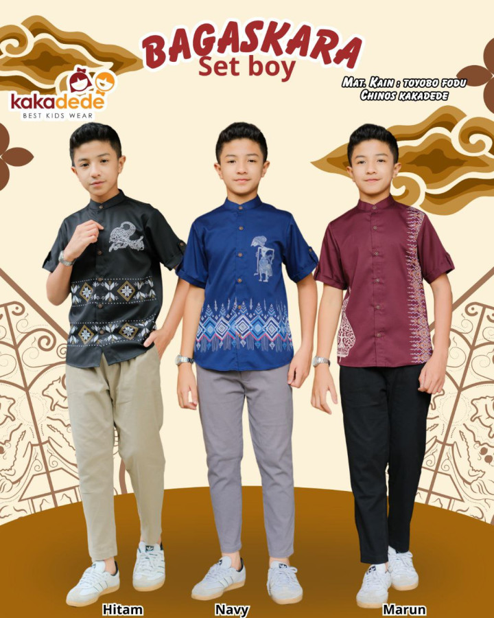 PO BAGASKARA SET BOY BY KAKADEDE