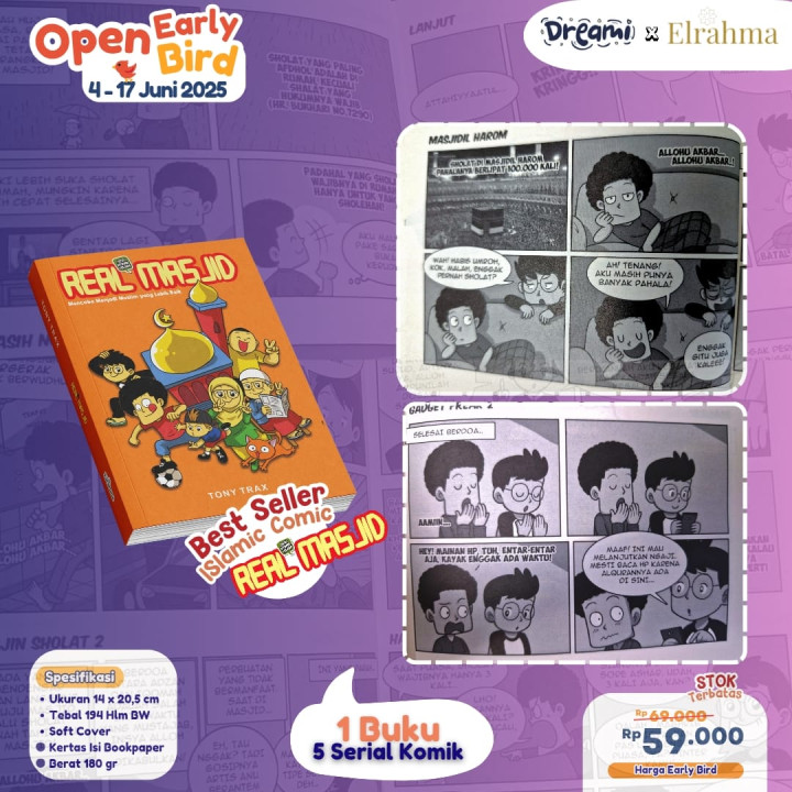 PO BUKU REAL MASJID BY DREAMI