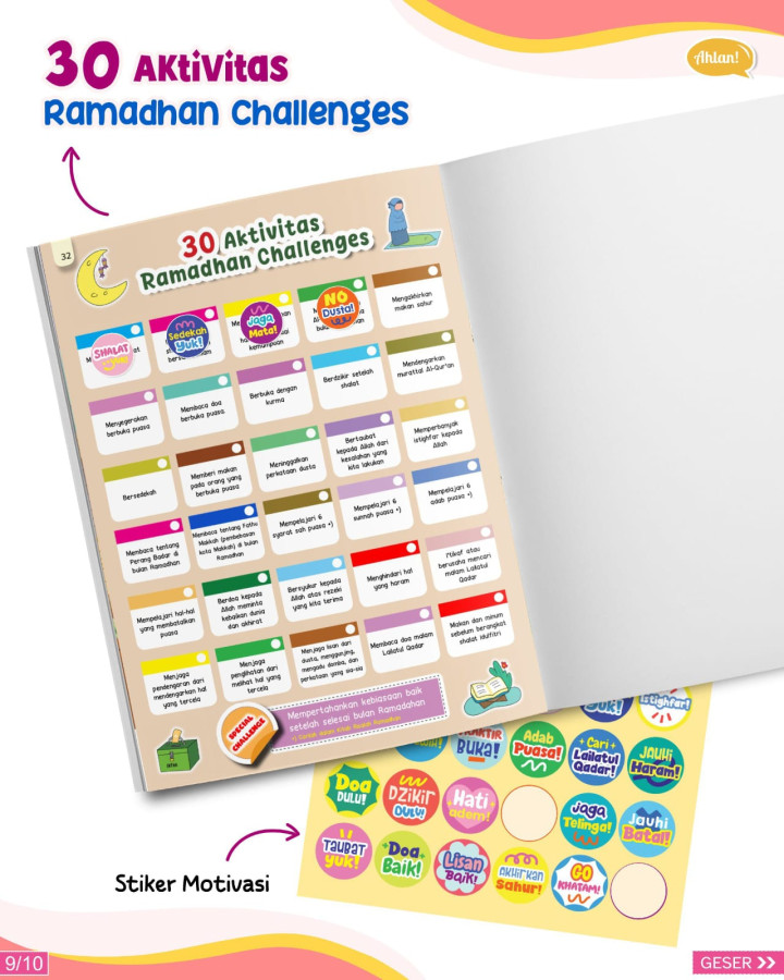 PO AKTIVITAS SERU RAMADHAN — AHLAN