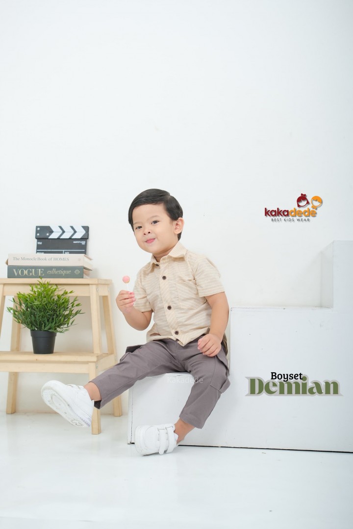 PO BOY SET DEMIAN KIDS BY KAKADEDE