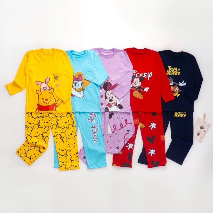 CARTOON PAJAMAS SET
