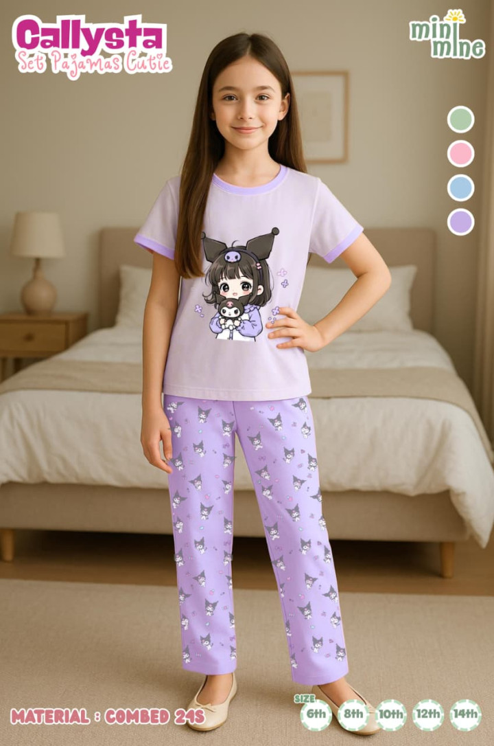 CALLYSTA SET PAJAMAS CUTIE BY MINI MINE