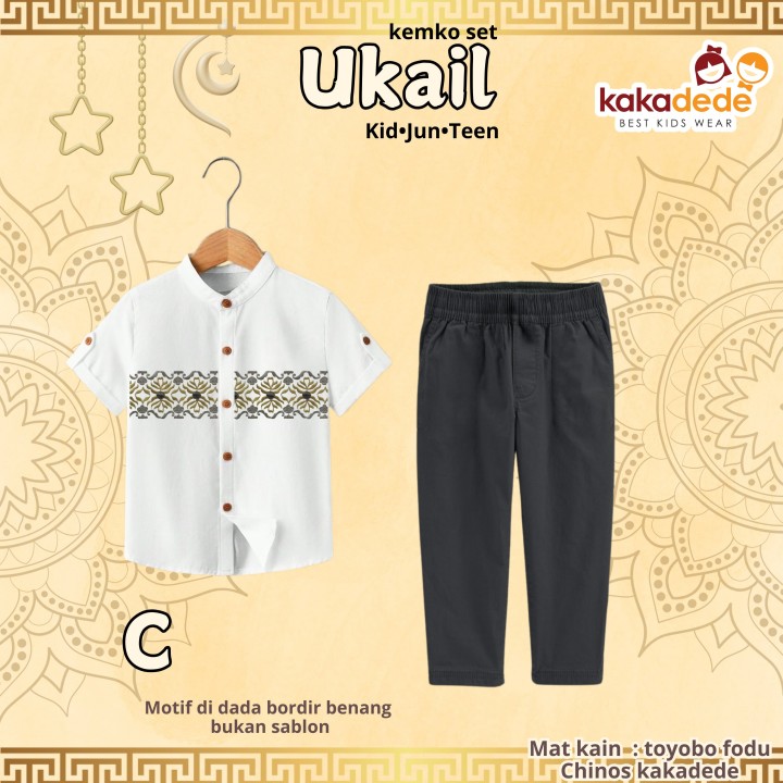 PO SET KEMKO UKAIL (KIDS) BY KAKADEDE