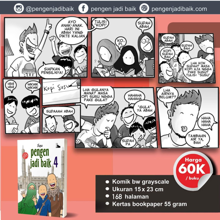 PO KOMIK PENGEN JADI BAIK SERIES 2026