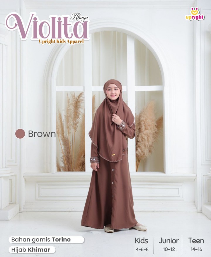 PO ABAYA VIOLITA BY UPRIGHT KIDS APPAREL