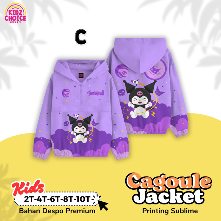 PO CAGOULE JACKET BY KIDZ CHOICE