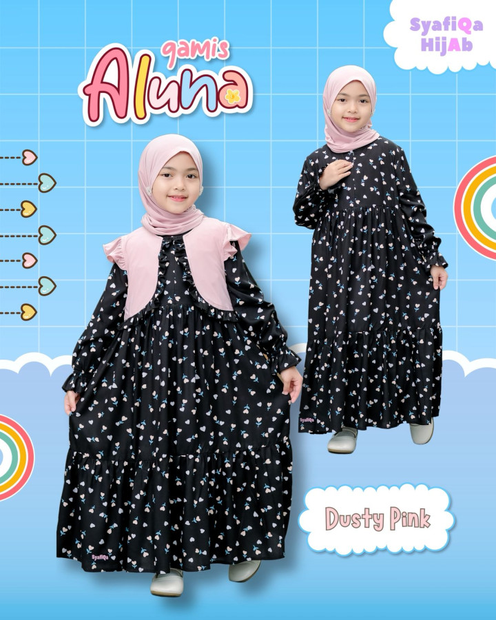 PO GAMIS ALUNA BY SYAFIQA