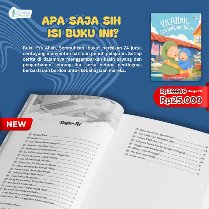 PO BUKU YA ALLAH SEMBUHKAN IBUKU BY WAW MEDIA