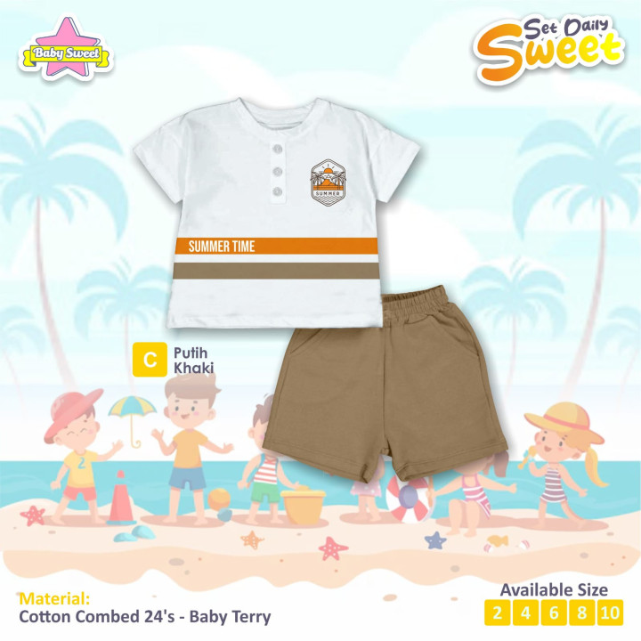 PO SET DAILY SWEET BY BABY SWEET