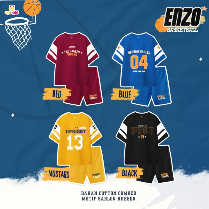 PO ENZO BASKETBALL SERIES BY UPRIGHT KIDS