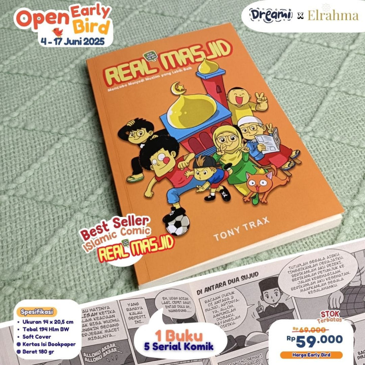 PO BUKU REAL MASJID BY DREAMI