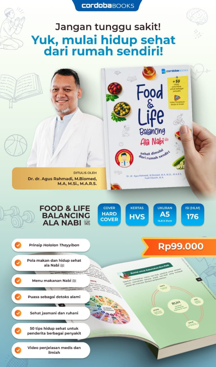 PO BUKU FOOD AND LIFE BALANCING ALA NABI