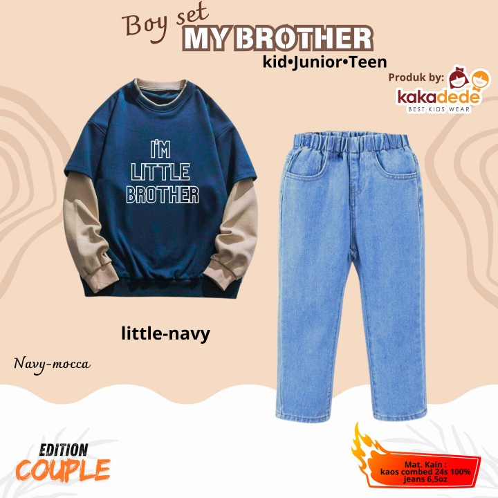 PO MY BROTHER BOY SET KIDS BY KAKADEDE