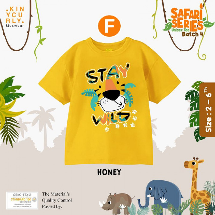 UNISEX TEE SAFARI SERIES BY KINYCURLY