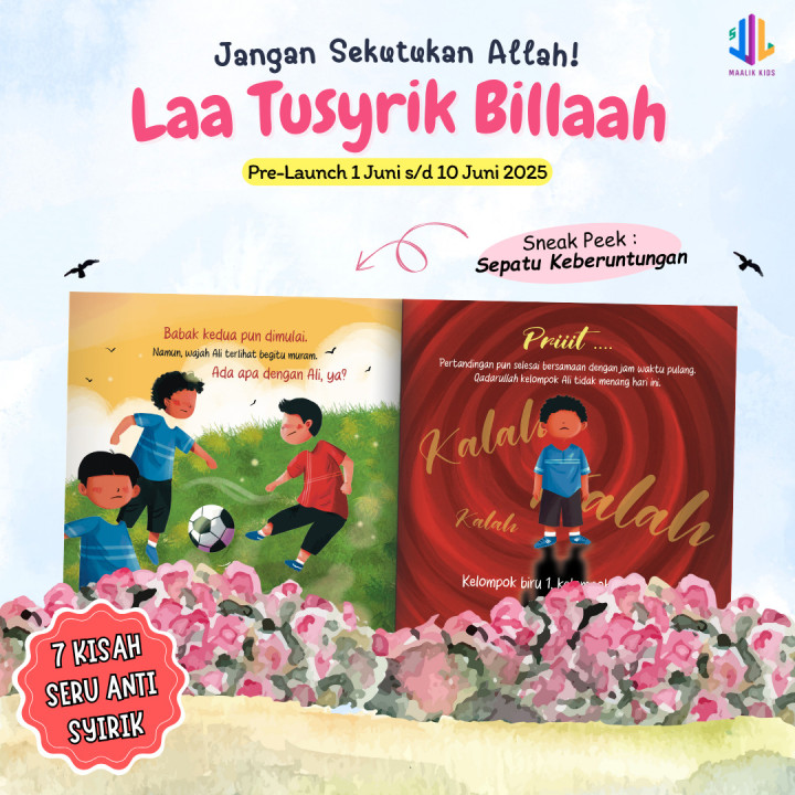 PO BUKU SERIAL TAUHID : LAA TUSYRIK BILLAH (Pre Order 11-30 Juni)