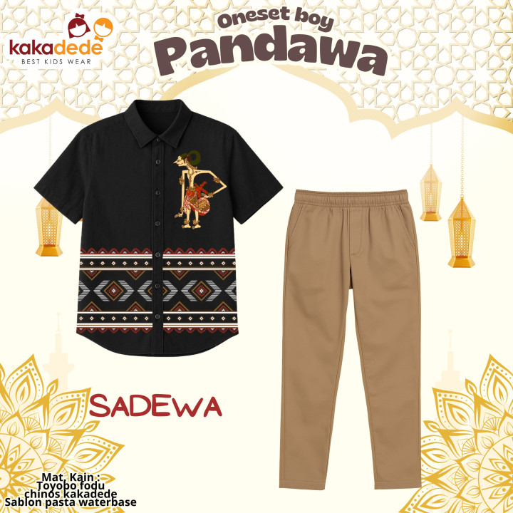 PO ONE SET BOY PANDAWA (KIDS) BY KAKADEDE