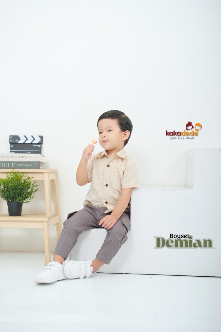 PO BOY SET DEMIAN KIDS BY KAKADEDE