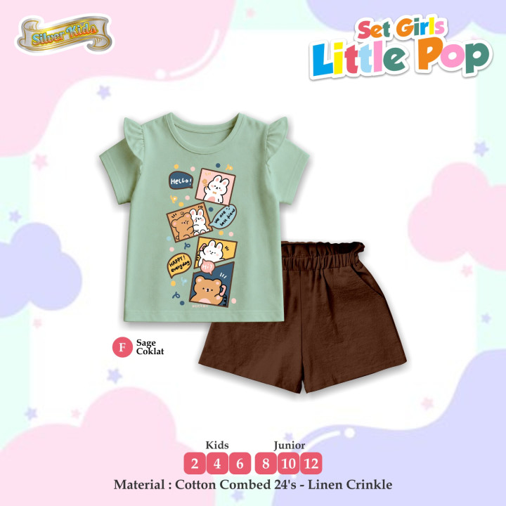 PO SET LITTLE POP BY SILVER KIDS