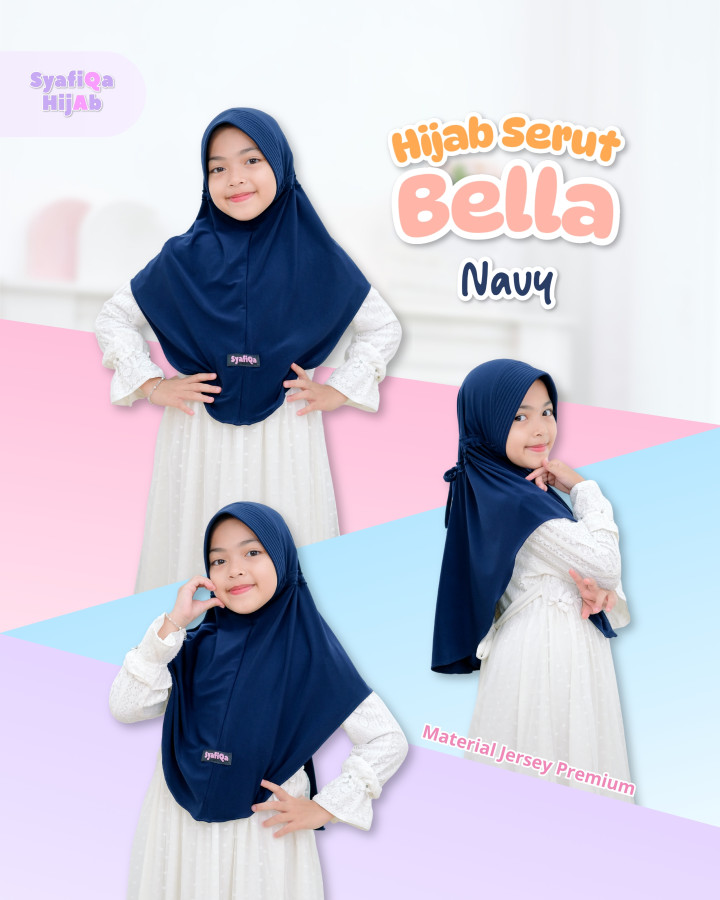 PO BELLA HIJAB SERUT BY SYAFIQA