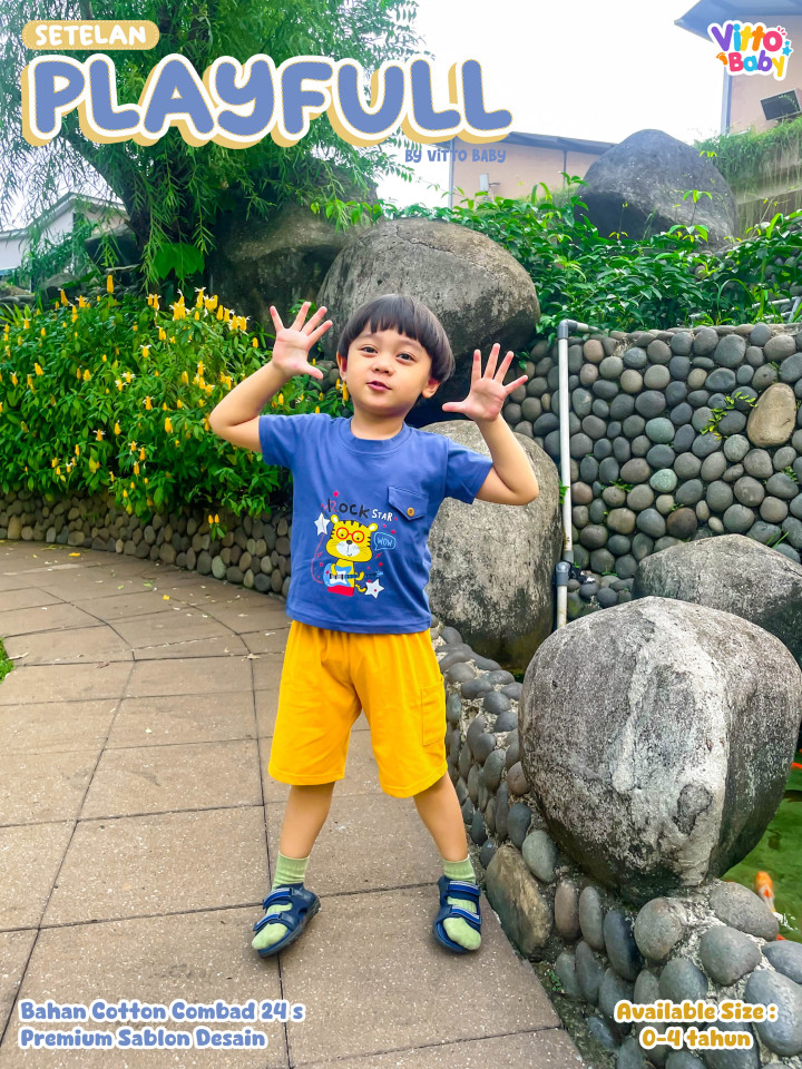 PO SETELAN PLAYFULL BY VITTO BABY