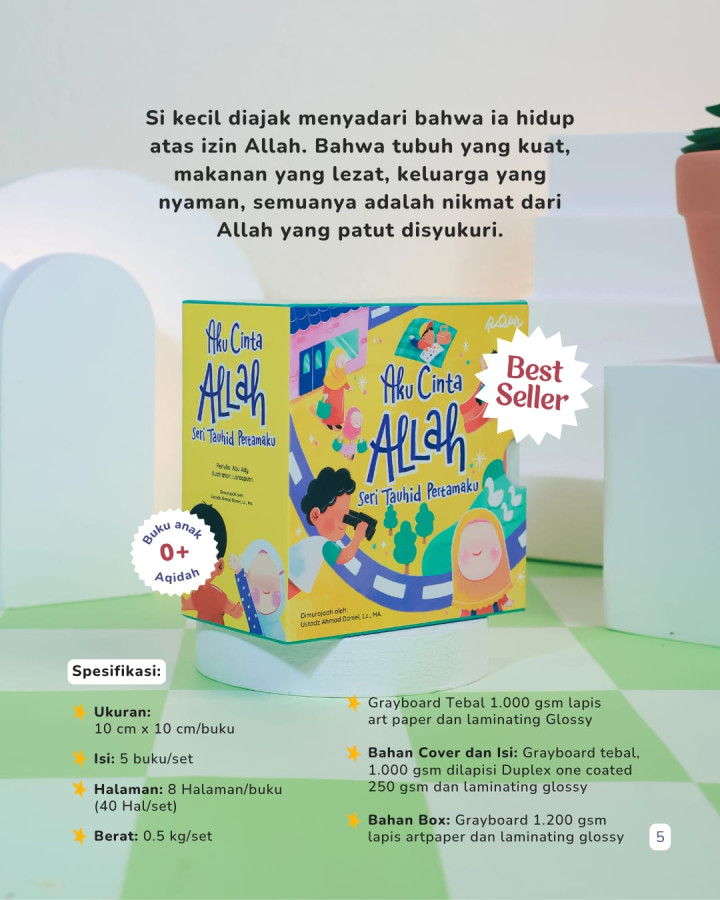 PO BUKU SERI TAUHID PERTAMAKU BY TASMIM KIDS