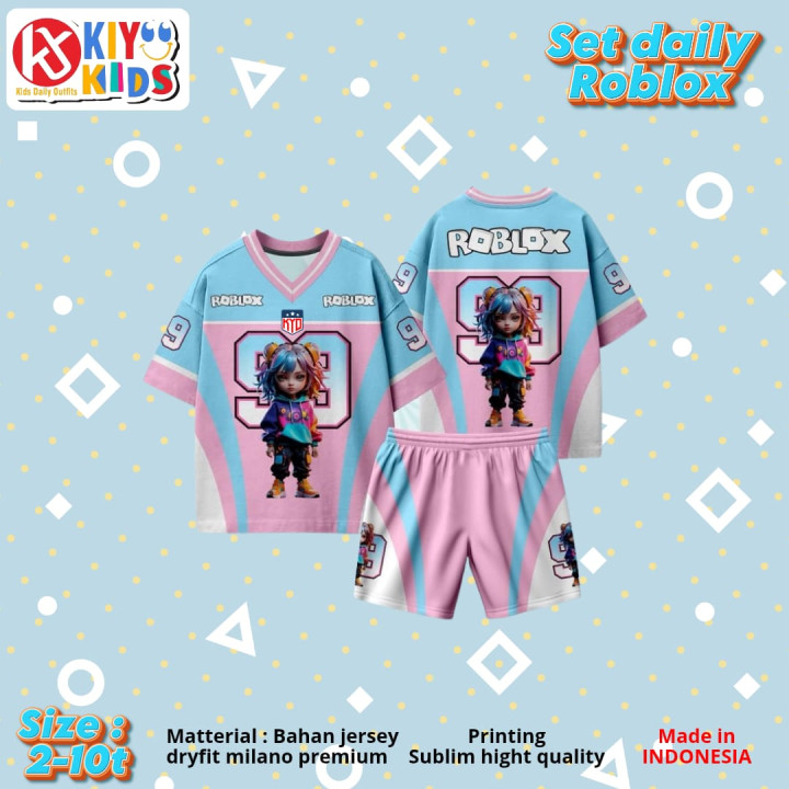 PO JERSEY SET DAILY ROBLOX BY KIYO KIDS
