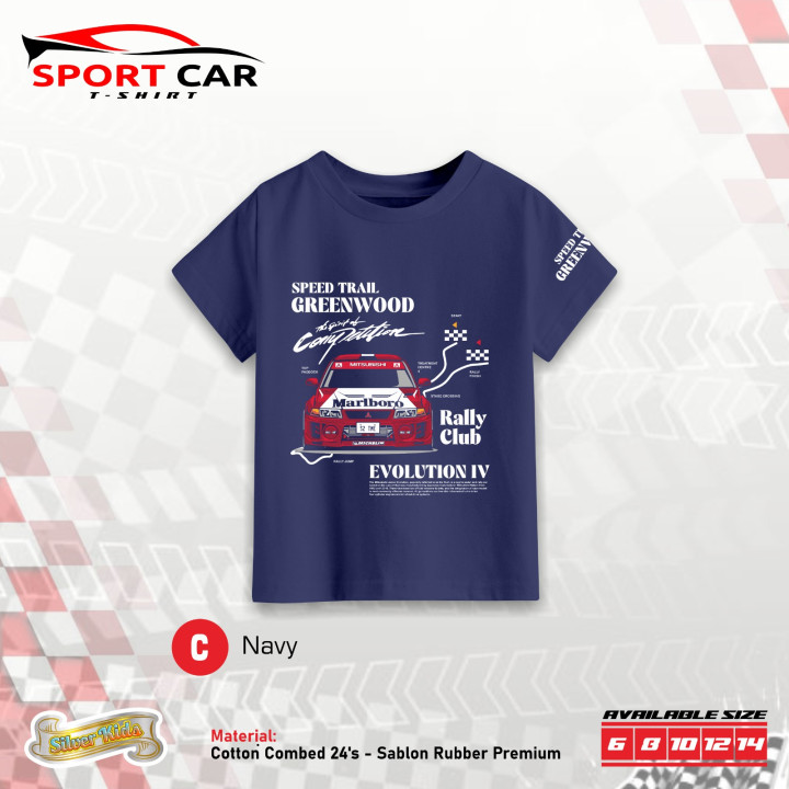 PO T-SHIRT SPORT CAR BY SILVERKIDS