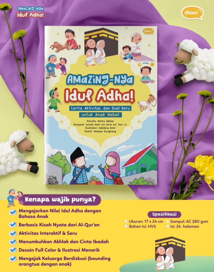 PO BUKU AMAZINGNYA IDUL ADHA