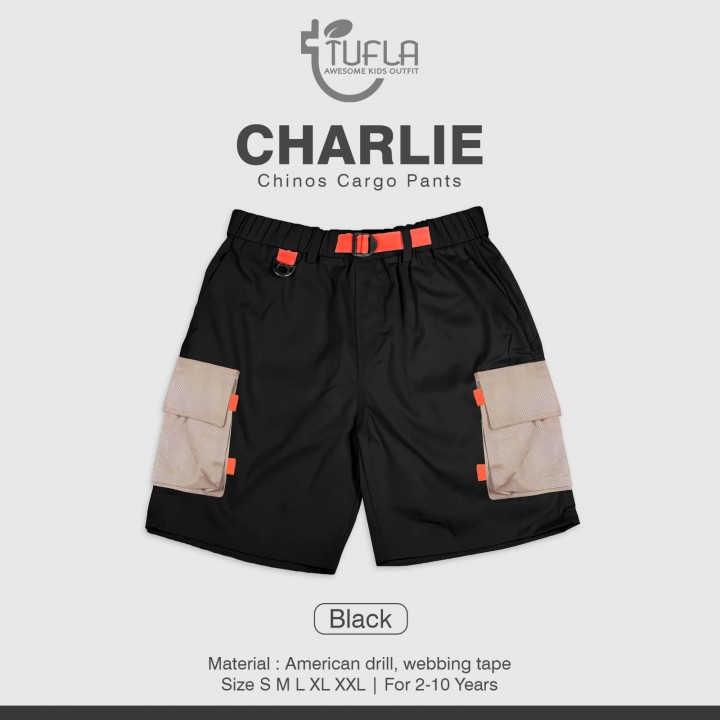 PO CHARLIE CHINOS CARGO PANTS BY TUFLA