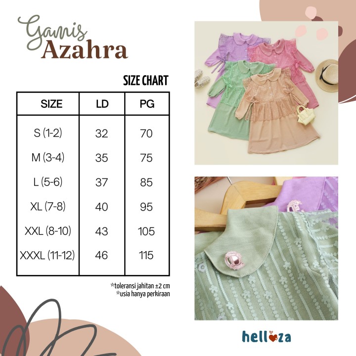 PO GAMIS AZAHRA BY HELLOZA