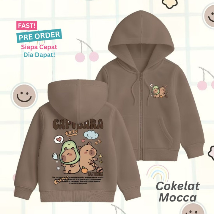 FAST PO CAPYBARA JACKET HOODIE 