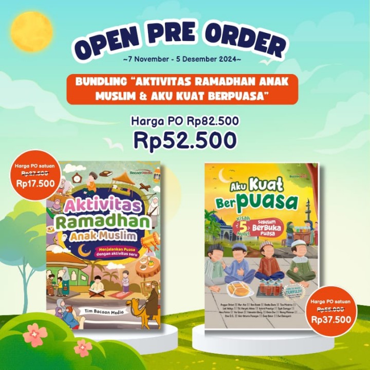 PO BUNDLING BUKU AKTIVITAS RAMADHAN DAN ANAK KUAT BERPUASA