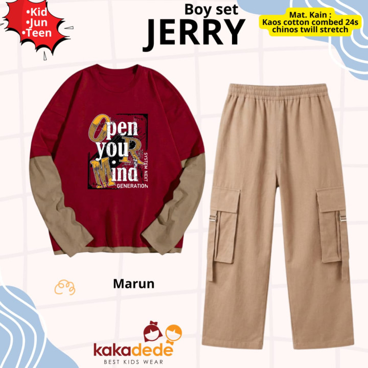 PO BOY SET JERRY BY KAKADEDE