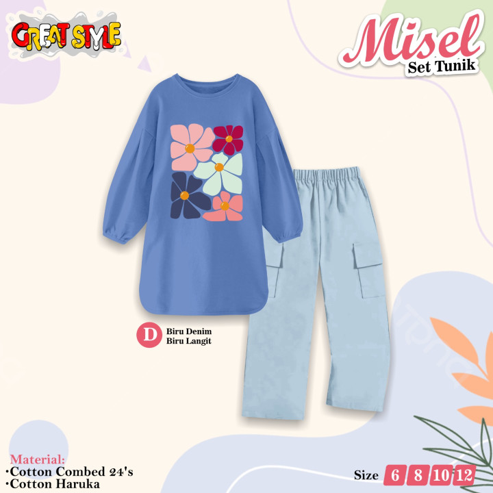 PO SET TUNIK MISEL BY GREAT STYLE