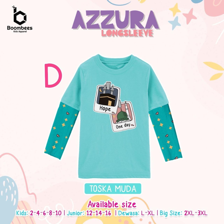 PO AZZURA LONGSLEEVE BY BOOMBEES