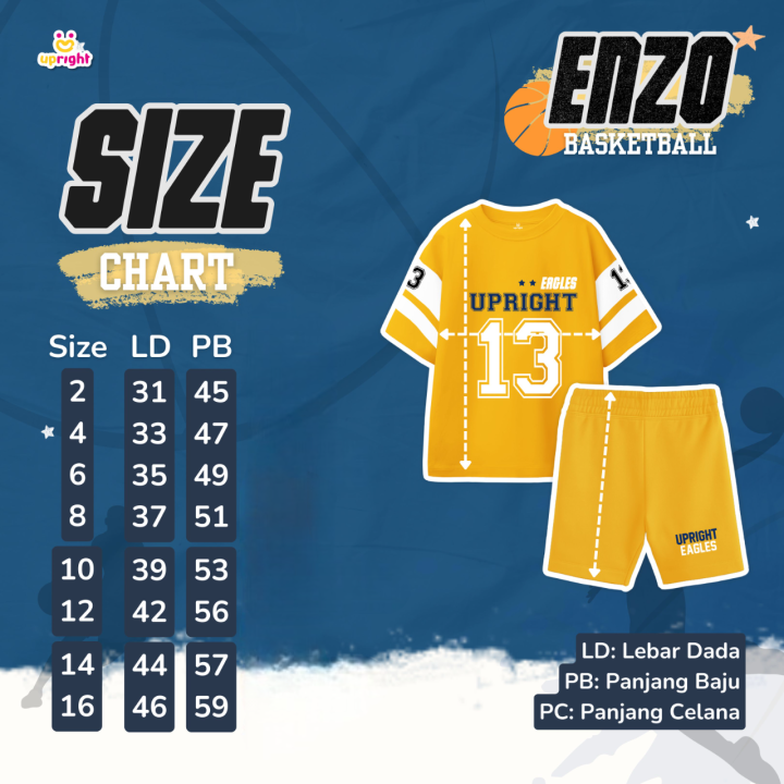 PO ENZO TSHIRT BY UPRIGHT KIDS