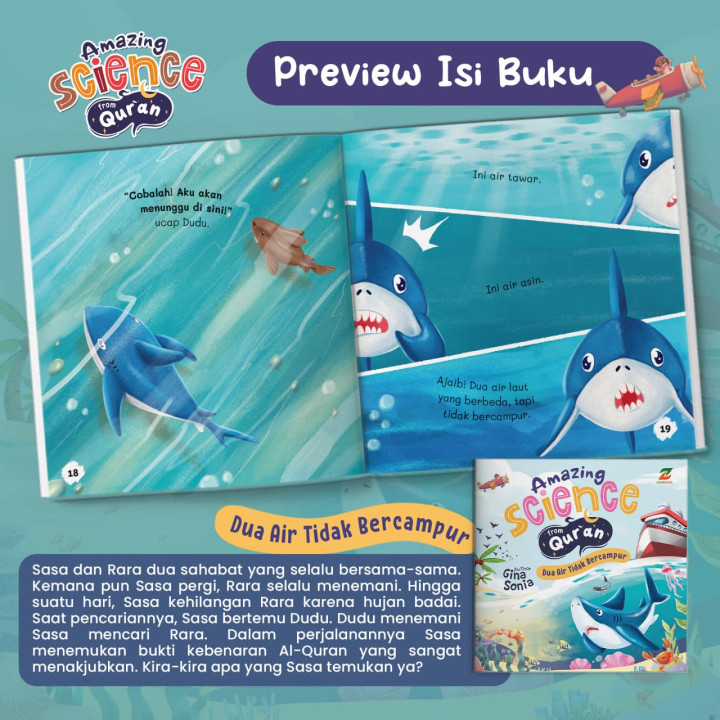 PO BUKU AMAZING SCIENCE FROM QURAN BY ZIYADBOOKS
