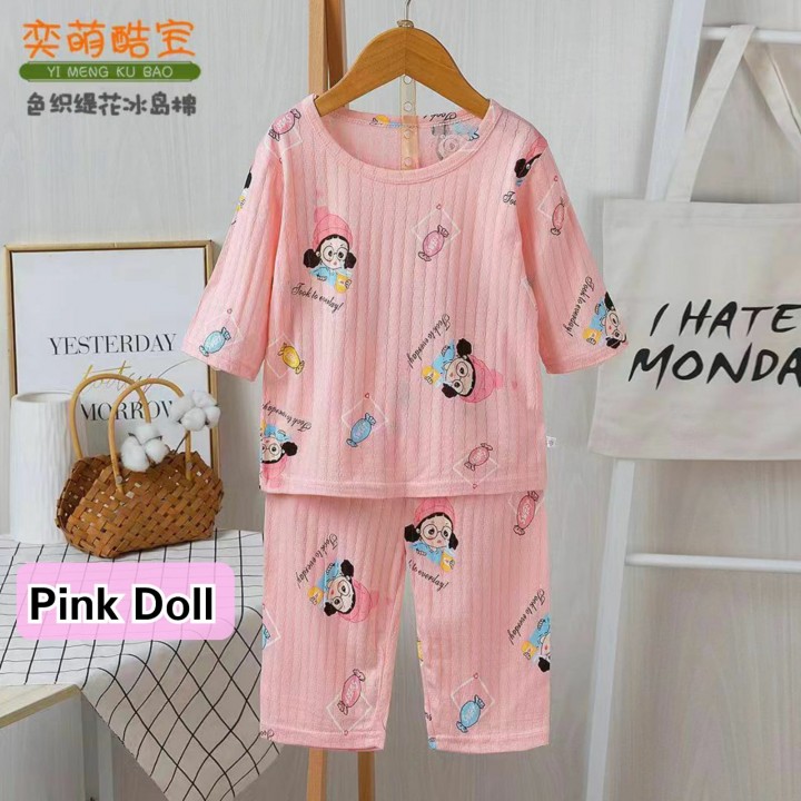 SERI 8 MOOSE 7/8 SET PIYAMA ANAK