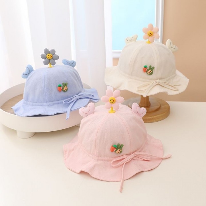 FAST PO E FLOWER 3D BUCKET HAT