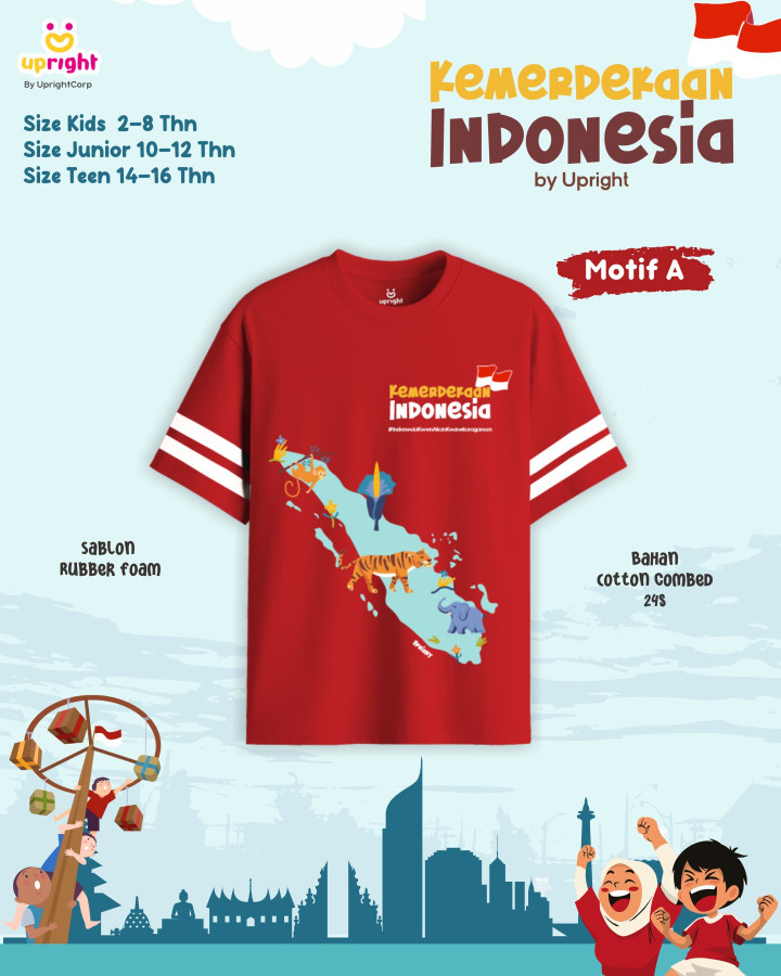 PO KAOS KEMERDEKAAN INDONESIA BY UPRIGHT
