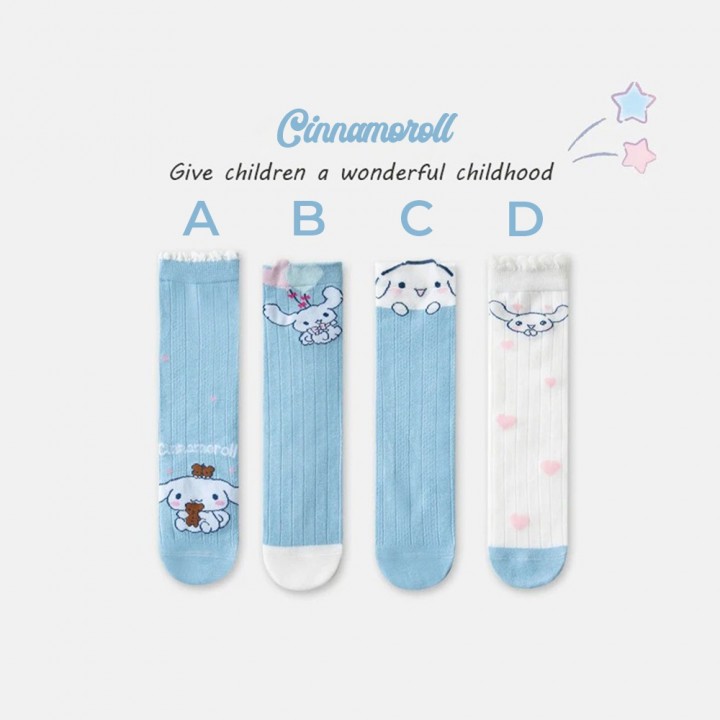 FAST PO MARU COTTON CALF SOCKS - CINNAMOROLL SERIES