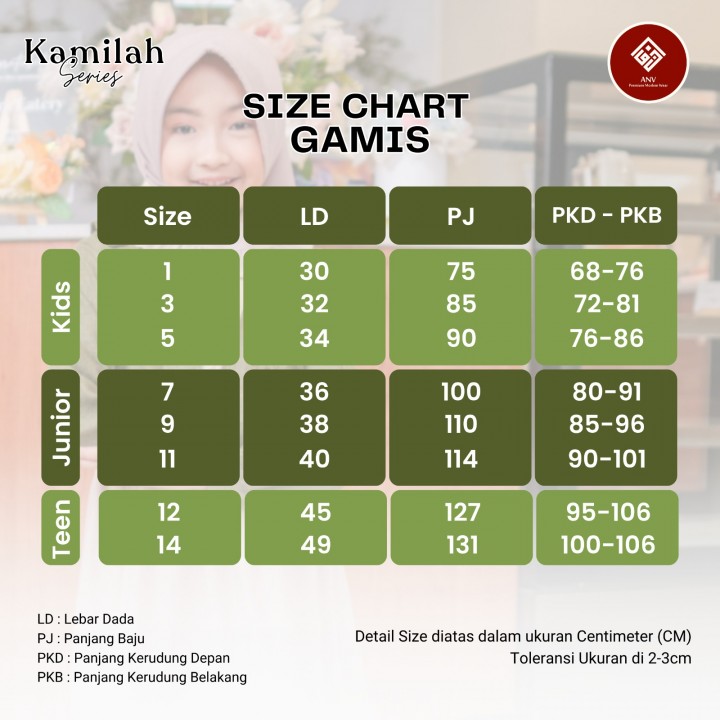 PO KAMILAH SERIES BY ANV