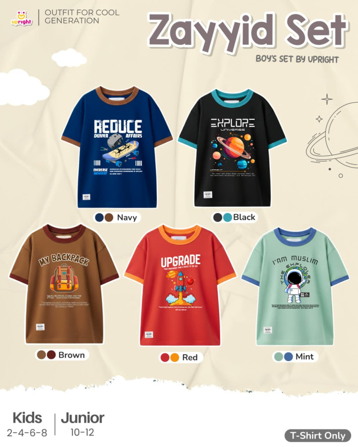 PO ZAYYID SHIRT BY UPRIGHT KIDS