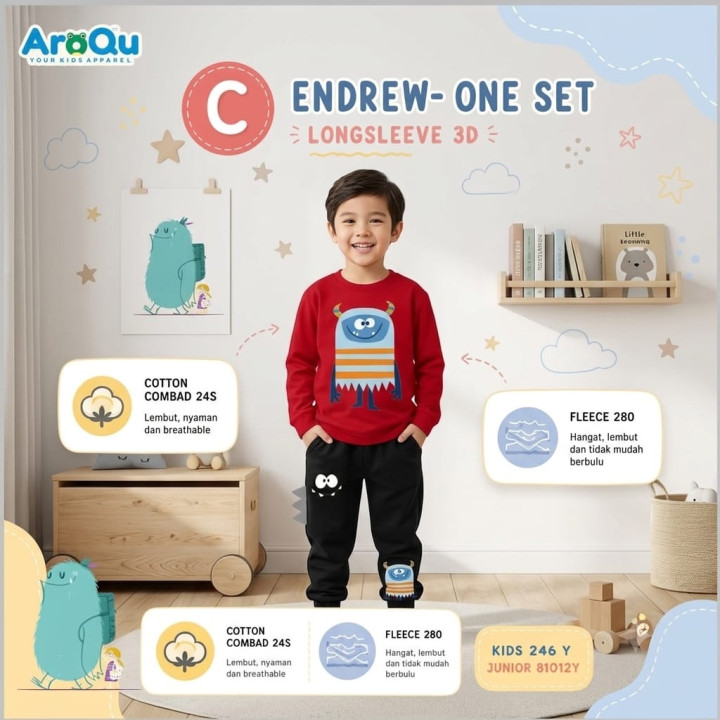 PO SET 3D ENDREW BY AROQU